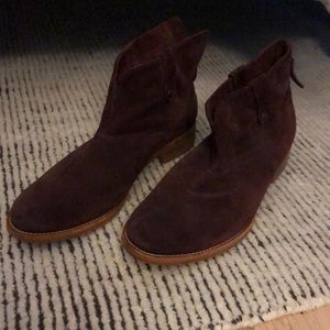 Johnston Murphy Maroon Bootie